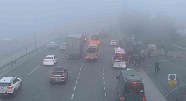 İstanbul'da sis etkili oldu, görüş mesafesi düştü