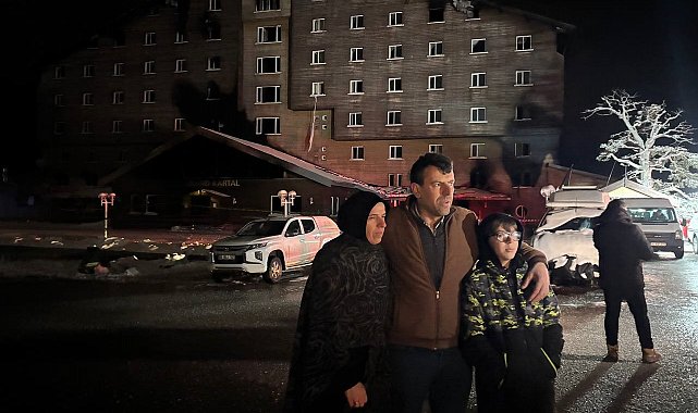 İstanbul'dan Ankara'ya giden aile, facia otelini görmek için 30 kilometre yol uzattı