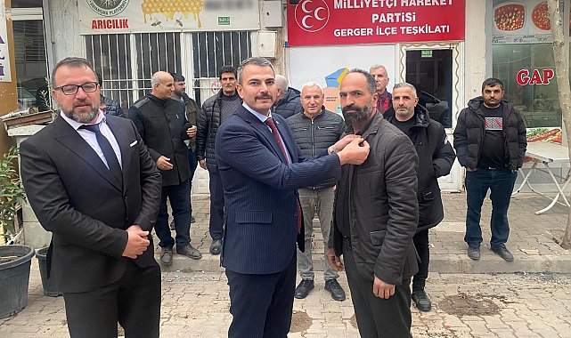 İyi Parti Gerger ilçe teşkilatı istifa edip MHP'ye geçti