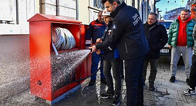İzmir Büyükşehir'den yangın güvenliğine sıkı denetim