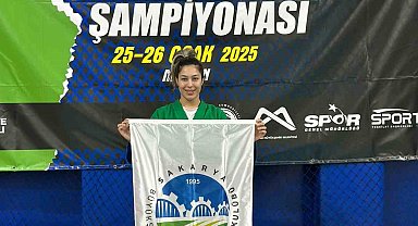 Judo sporcusundan şehri gururlandıran şampiyonluk