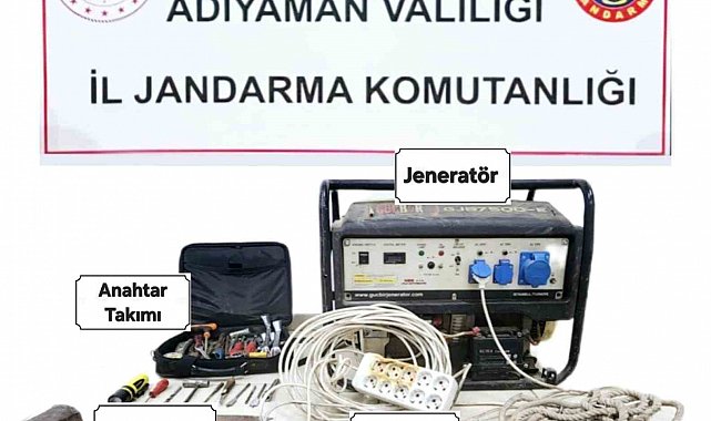 Kablo hırsızlığı şüphelisi 2 şahıs yakalandı