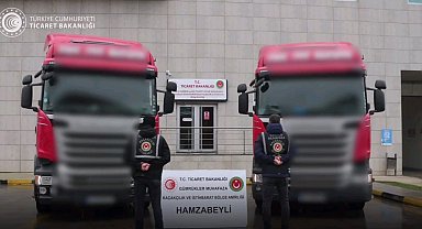 Kaçak tır ve dorseler gümrüğe takıldı