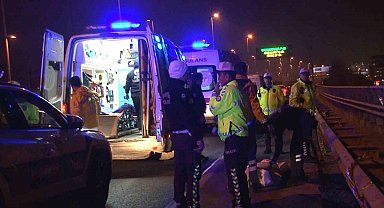 Kağıthane'de üç motosikletin karıştığı kazada 1 kişi öldü