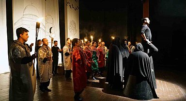 Kahramanmaraş'ta Filistin mücadelesi tiyatro sahnesinde