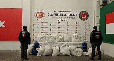 Kapıkule'de 217 kilogram uyuşturucu ele geçirildi
