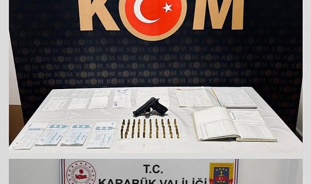 Karabük'te tefecilik operasyonu: 2 tutuklama