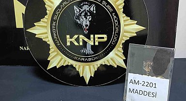 Karabük'te uyuşturucu ile yakalanan şahıs tutuklandı