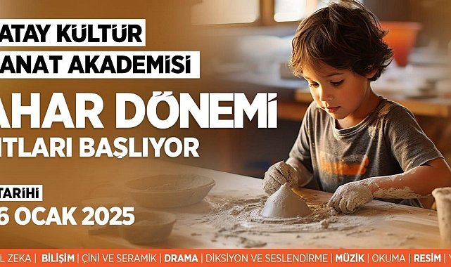 Karatay Kültür ve Sanat Akademisi'nde Bahar Dönemi kayıtları başlıyor