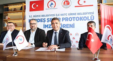 Kardeş şehir protokolü imzalandı