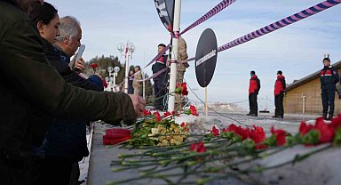 Kartalkaya'da yangında hayatını kaybedenler anıldı