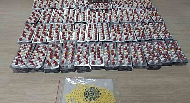 Kastamonu'da binlerce uyuşturucu hap yakalandı