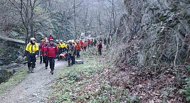 Kayıp şahsın cansız bedeni 11 gün sonra Uludağ eteklerinde dronla bulundu