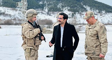 Kaymakam Köroğlu, uygulama noktasında denetimde bulundu