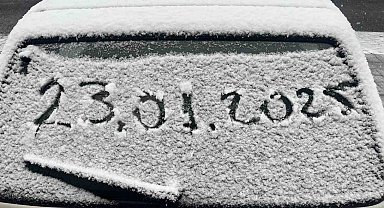 Kayseri'de kar yağışı ve sis etkili oldu