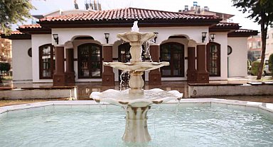 Kepez Belediyesi'nden Osmanlı Bahçesi'nde peyzaj çalışması