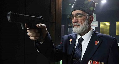 Kıbrıs kahramanları 51 yıl sonra silah başında: 10'da 10 isabet sağladı