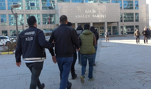 Kilis'te uyuşturucu operasyonunda 5 şahıs tutuklandı