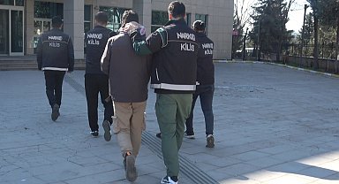 Kilis'te uyuşturucuya 3 tutuklama