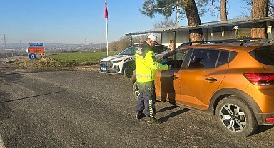 Kırklareli'nde 333 sürücüye işlem yapıldı