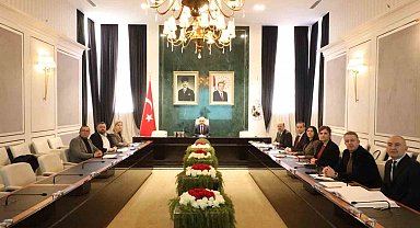 Kırklareli'nde İl Encümen Toplantısı yapıldı