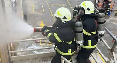 Kocaeli Büyükşehir İtfaiyesi'nden AKUT'a eğitim