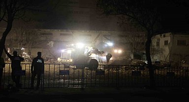 Konya'da çöken binada enkaz kaldırma işlemi tamamlandı