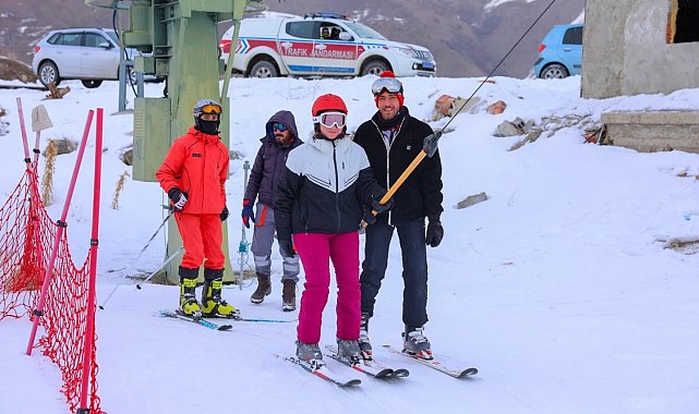 Kop Kayak Merkezi sömestir tatilinde ilgi odağı