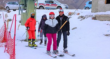 Kop Kayak Merkezi sömestir tatilinde ilgi odağı