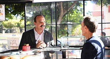 Kotan'dan esnafın sıkıntılarını dinleyip hijyen denetimi yaptı