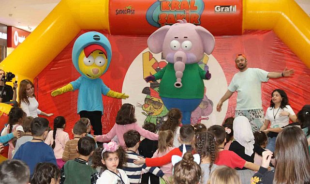 Kral Şakir etkinliği 3 gün boyunca Eskişehirli çocuklarla buluşacak