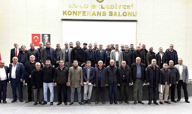 Kulu'da muhtarlarla istişare toplantısı