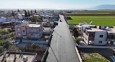 Kumlu'da ana caddeler asfaltlanıyor