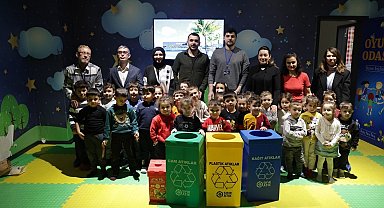 Kütahya Belediyesi'nden miniklere "Sıfır atık" eğitimi