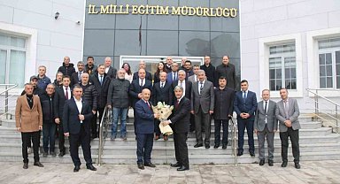 Kütahya İl Millî Eğitim Müdürlüğü'nde devir teslim töreni gerçekleştirildi