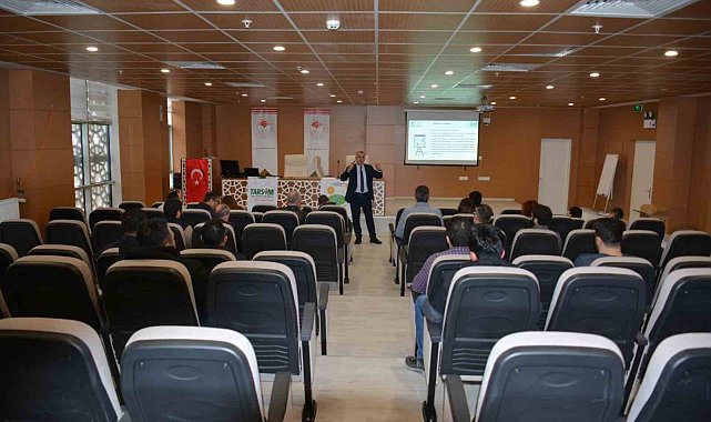 Kütahya İl ve İlçe Tarım Müdürlüğü personeli tarım sigortaları konusunda bilgilendirildi