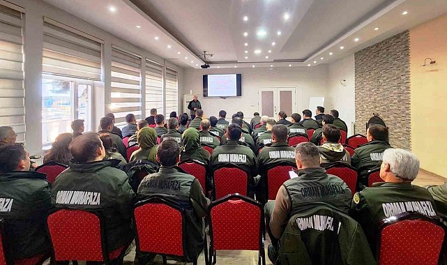 Kütahya OBM'de 249 personele orman zararlılarıyla mücadele eğitimi verildi