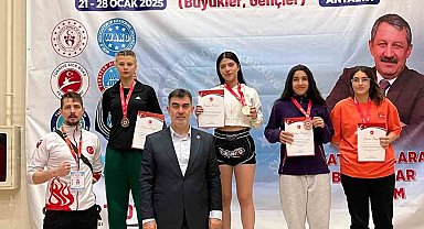 Kütahyalı Asya Türkel Türkiye Kick Boks Şampiyonası'nda ikincilik elde etti