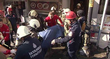 Maltepe'de çatı yangını: 1 ağır yaralı