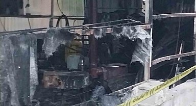 Mersin'de iş yerinde uyuyan genç yanarak hayatını kaybetti