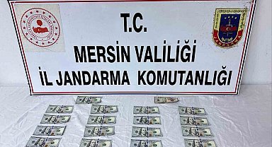 Mersin'de sahte dolarlar ele geçirildi
