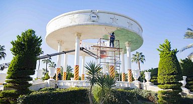 Mersin'de taraftar maydanları yenileniyor