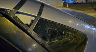 Milas'ta kırmızı ışıkta bekleyen araçlara saldırı iddiası