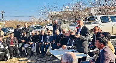 Milletvekili Alkayış, muhtarlar ve köylülerle bir araya geldi