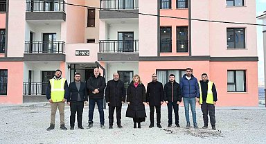 Milletvekili Ölmeztoprak, Bahçebaşı şantiye alanını inceledi