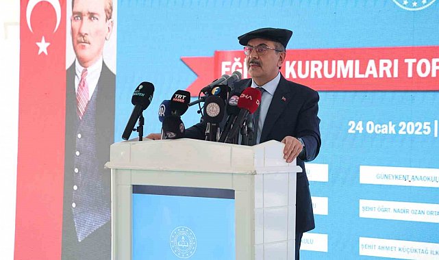 Milli Eğitim Bakanı Tekin: "Gerek fiziki kalite itibariyle gerekse de teknolojik altyapısı itibariyle dünyada gerçekten örnek gösterilen bir ülkeyiz"