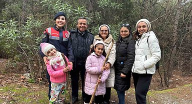 Milli Park'ta ziyaretçiler çevre konusunda bilgilendirildi