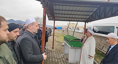 Motosiklet kazasında ölen imam son yolculuğuna uğurlandı