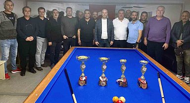Muğla 3 Bant Bilardo şampiyonası Menteşe'de yapıldı