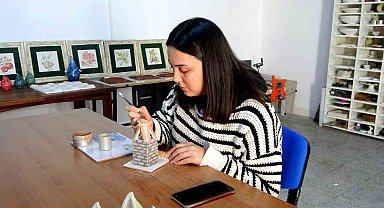 Muğla'nın kültürel mirası, çini sanatıyla hayat buluyor